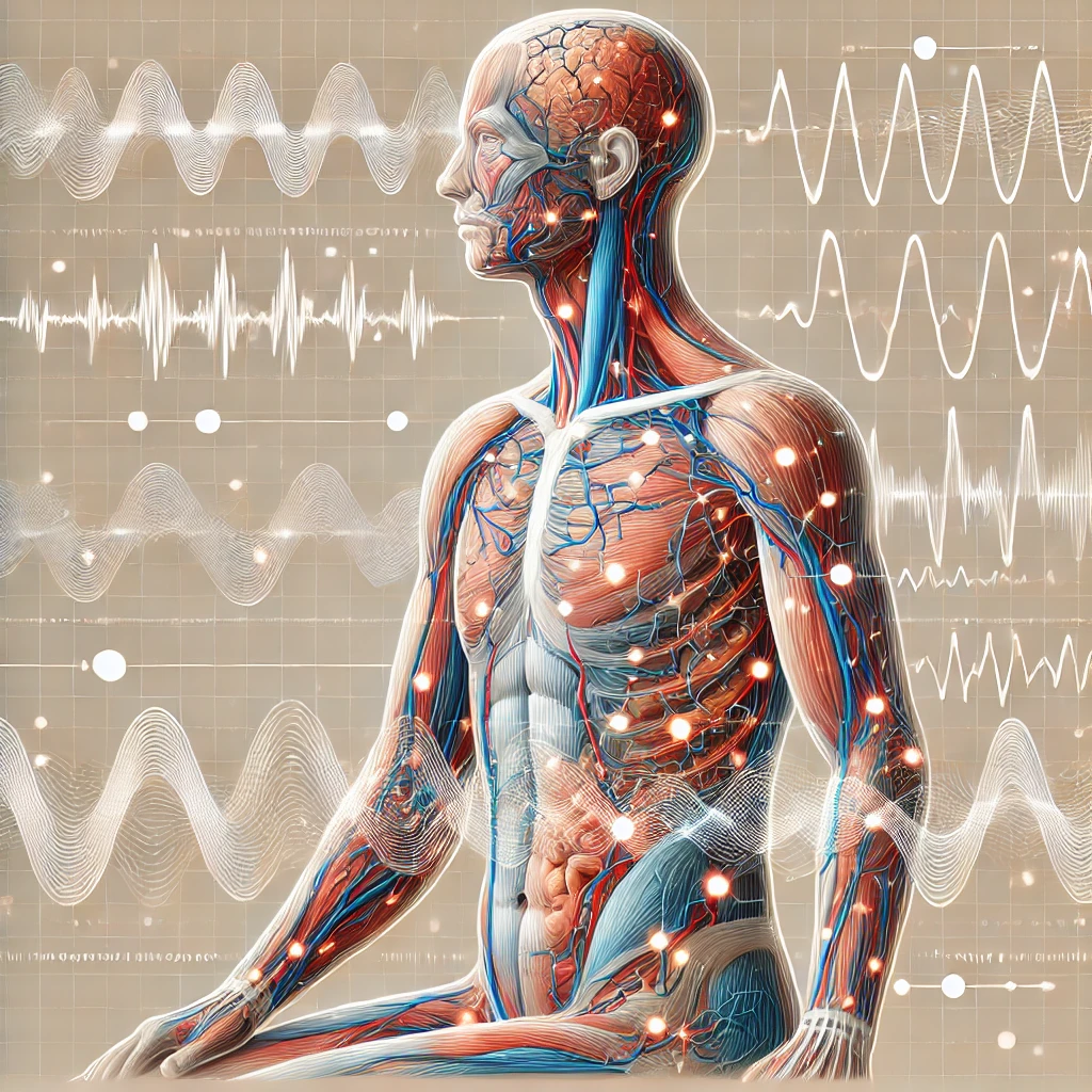 penetration of radiation waves into the human body